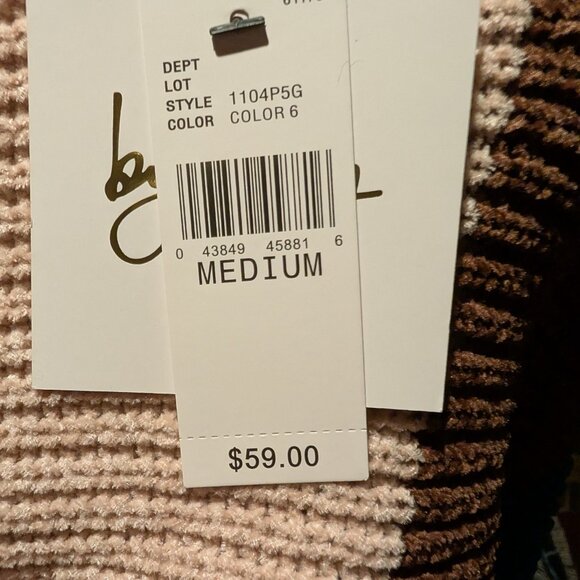 by by Womens Long Sleeve Striped Sweater Dress Juniors - Picture 3 of 3